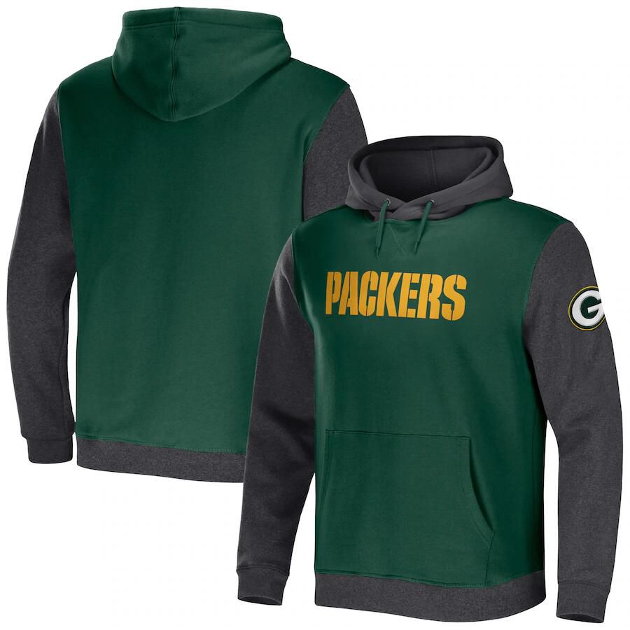 Men 2023 NFL Green Bay Packers green Sweatshirt style 2